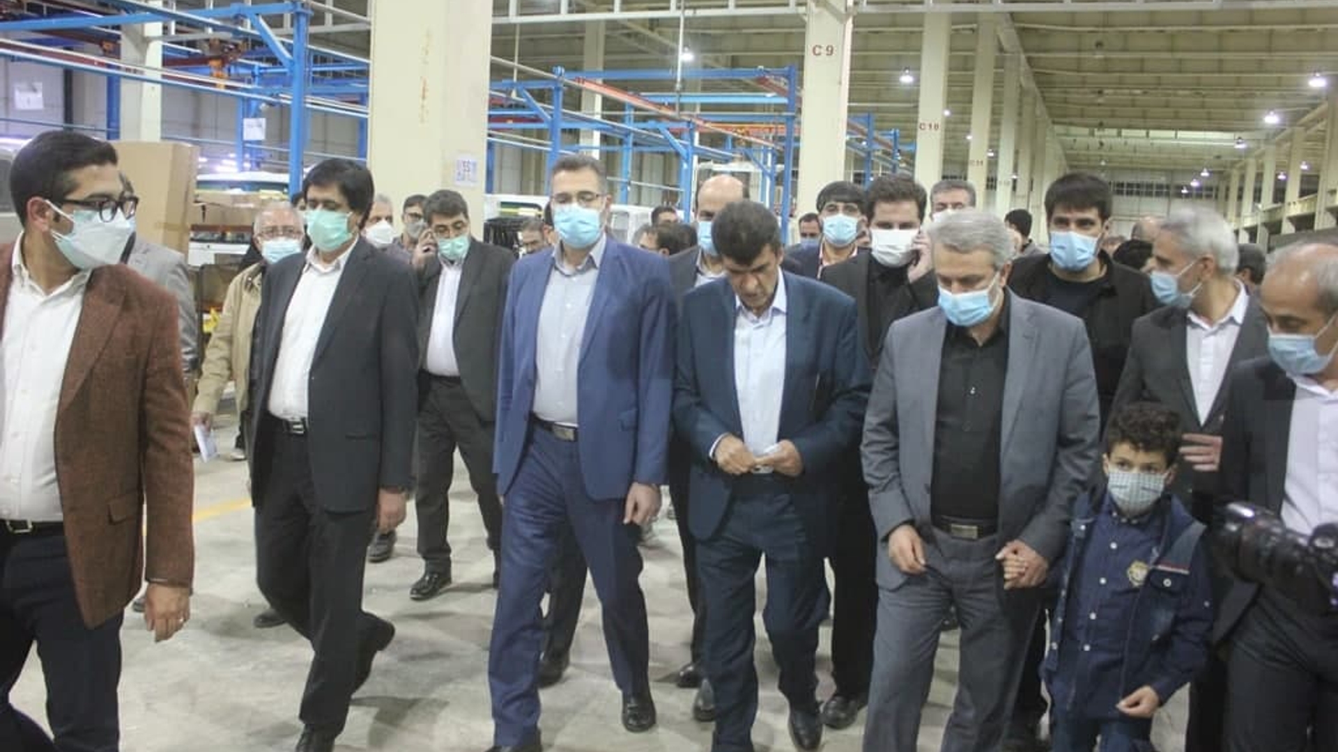 وزیر صمت از تعدادی از واحدهای صنعتی شهرستان خمین بازدید کرد