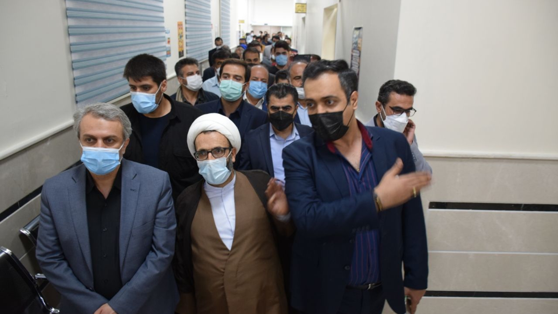 افتتاح درمانگاه پلی کلینیک نیکفر توسط دکتر سید رضا فاطمی امین وزیر صنعت ،معدن و تجارت