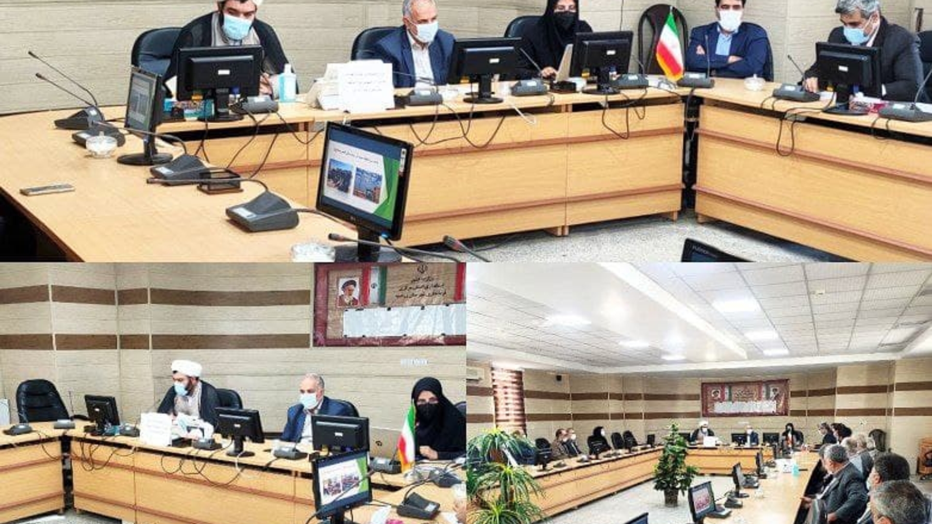 جلسه طرح توسعه بیمارستان امام رضا (ع) به ریاست مهندس سلیمانی فرماندار شهرستان زرندیه و با حضور حجت الاسلام والمسلمین سبزی نماینده مردم شریف شهرستانهای زرندیه و ساوه در مجلس شورای اسلامی ، دکتر مصری رئیس دانشکده علوم پزشکی ساوه و خیرین محترم در سالن جلسات فرمانداری برگزار گردید.