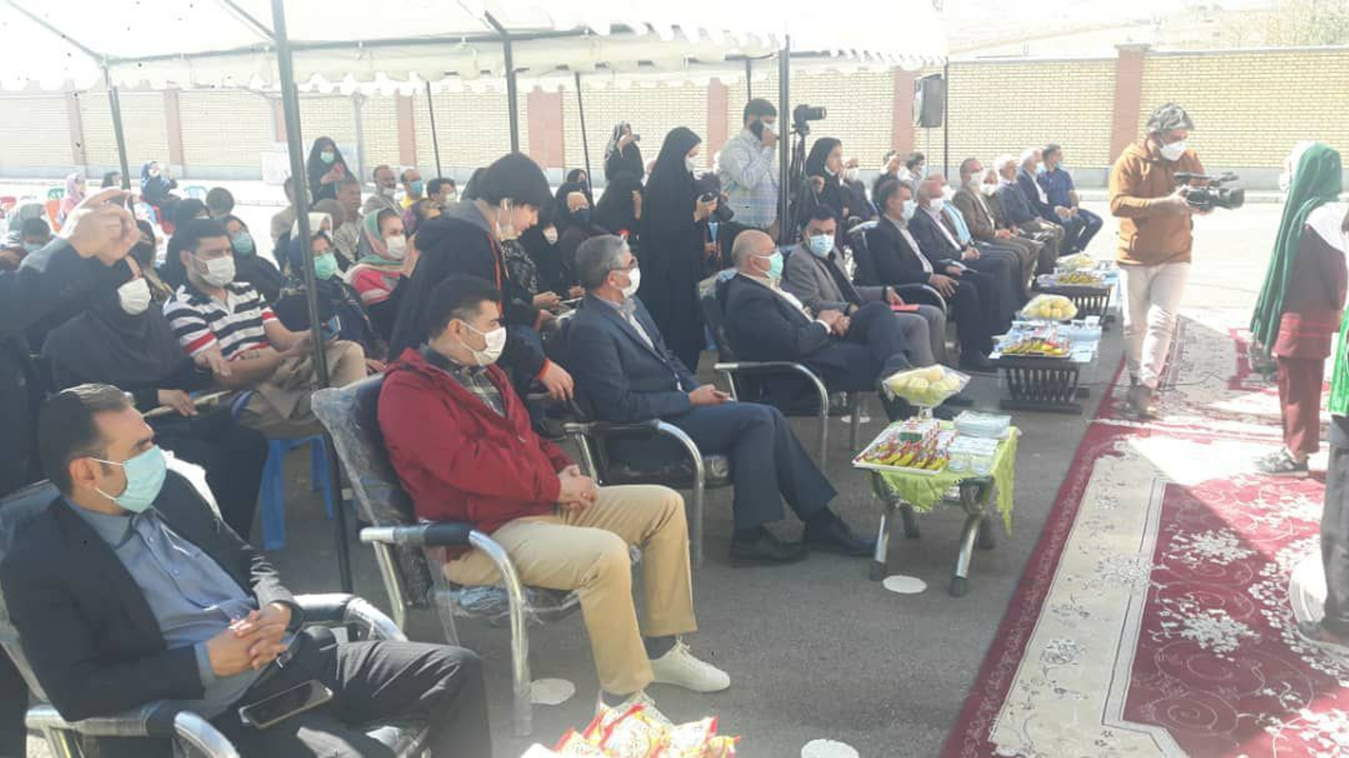 آیین افتتاح مدرسه خبرساز  روستای عقیل آباد از توابع بخش مرکزی شهرستان اراک با حضور فرماندار شهرستان اراک