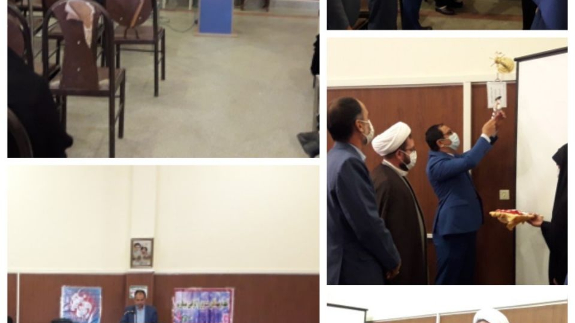 حضور فرماندار شهرستان کمیجان در مراسم نمادین هفته پیوند اولیاء و مربیان