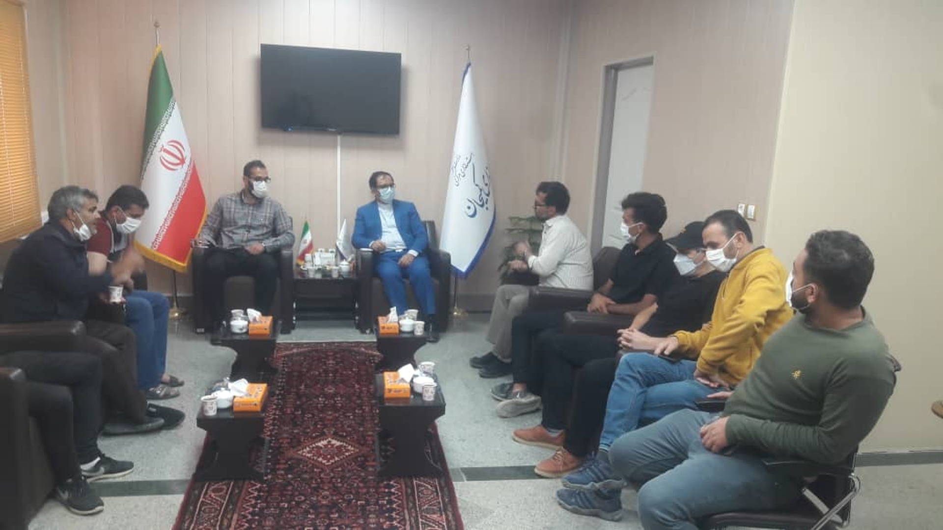 دیدار سورارکاران شهرستان با فرماندار