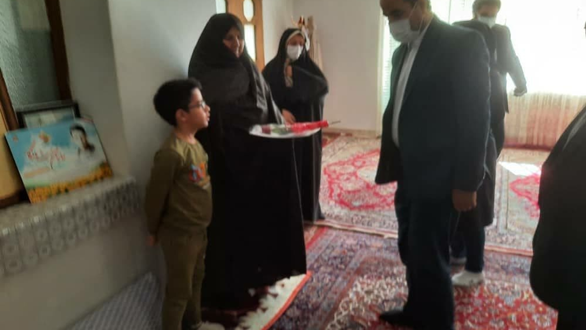 دیدار با خانواده شهید محسن خلچانی