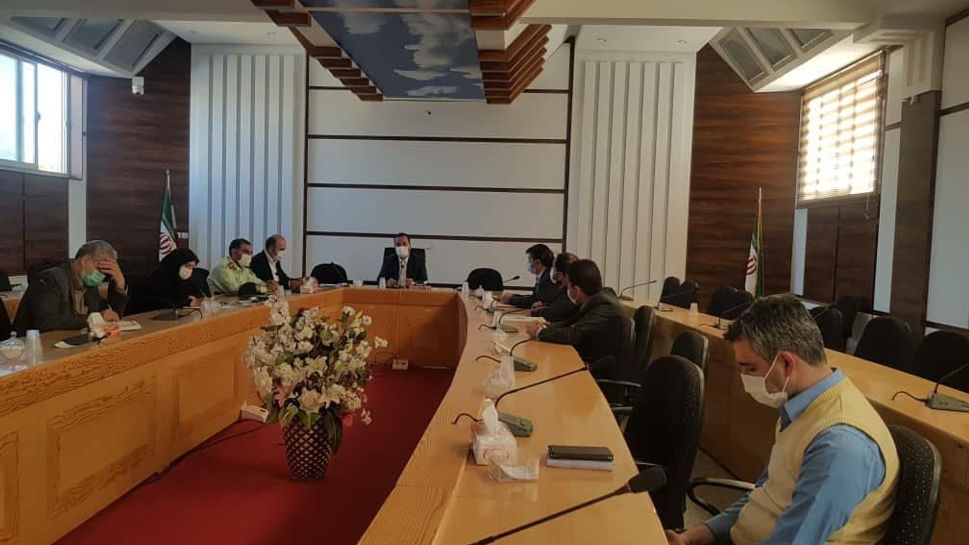 جلسه ستاد مدیریت کرونای شهرستان تفرش برگزار گردید.