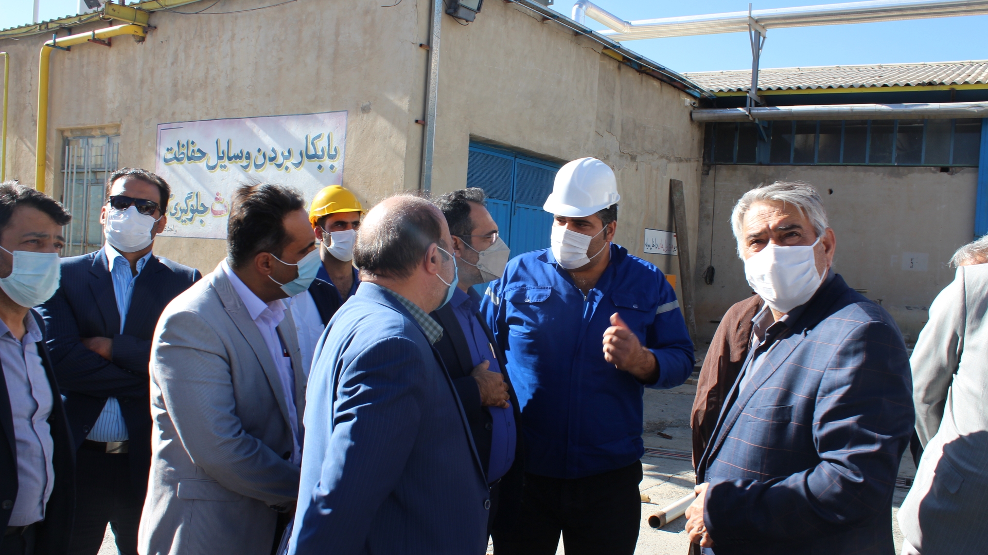بازدید از شهرک صنعتی شهید بابایی شهر شهباز