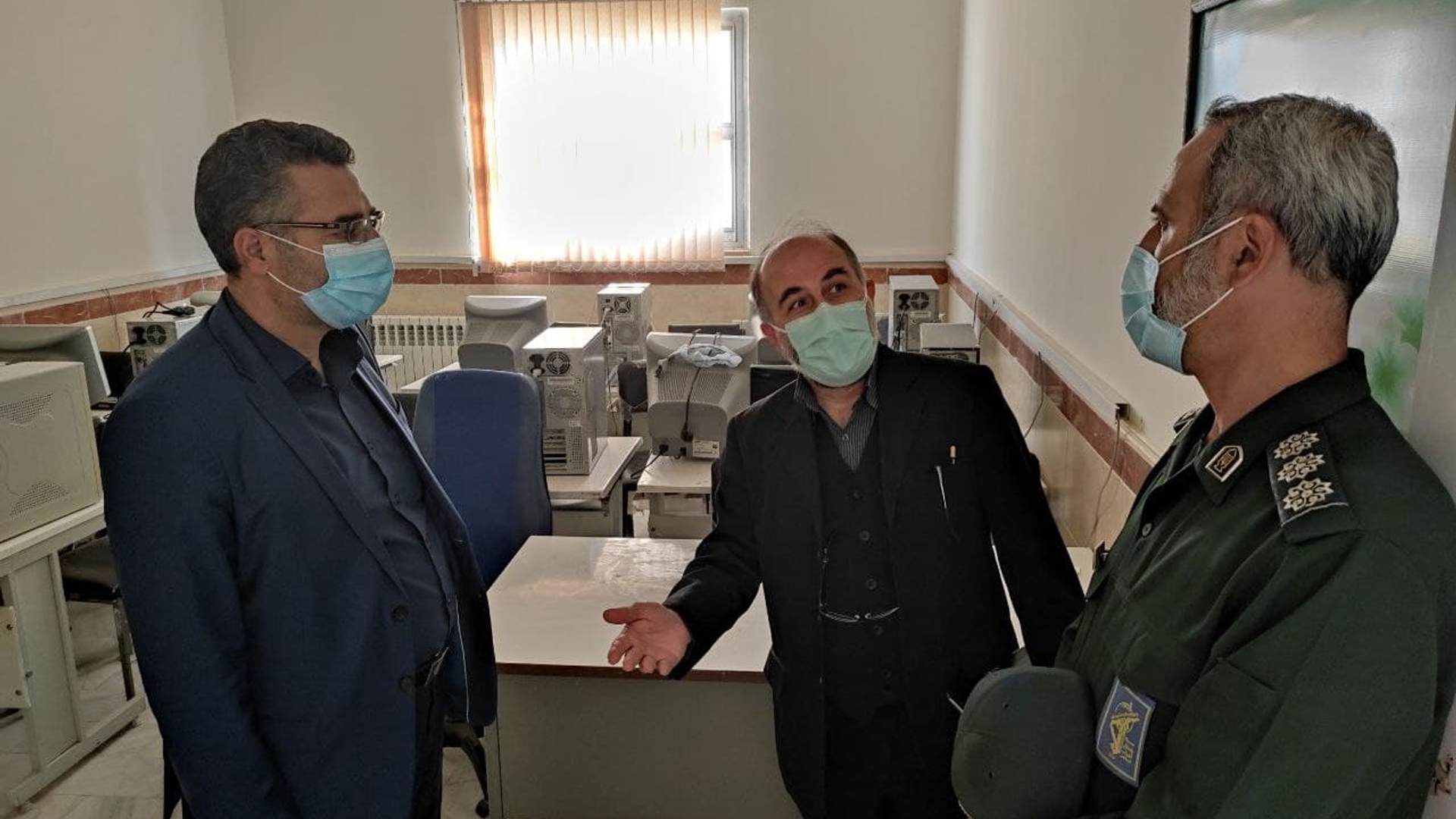 فرماندار از کانون فرهنگی ، ورزشی بسیج شهرستان خمین بازدید کرد