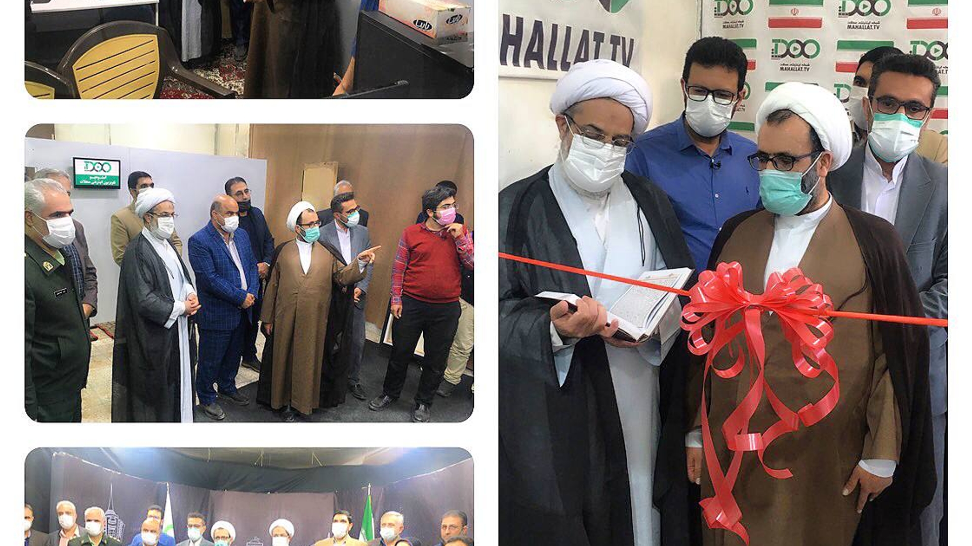 استودیوی تلویزیون اینترنتی محلات (محلات TV) افتتاح گردید.