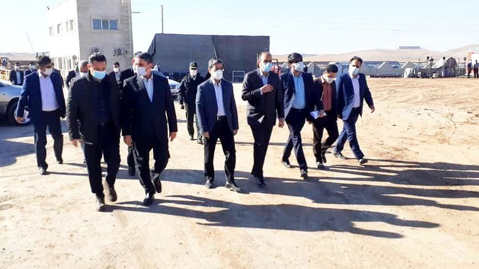 بازدید از شرکت طبیعت سبز پارس کهن با حضور  سید علی آقا زاده استاندار مرکزی