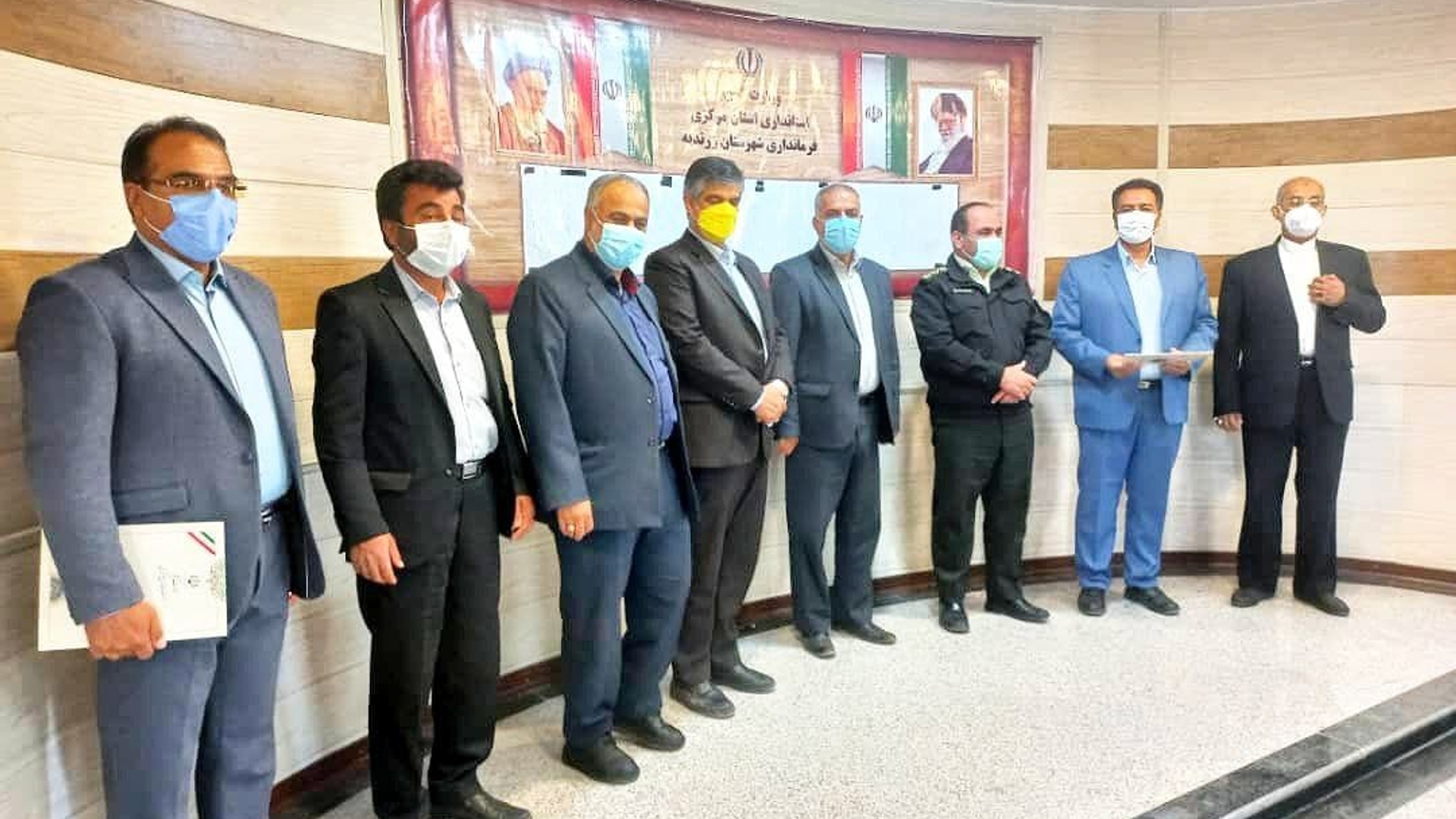 جلسه معارفه شهردار مامونیه و زاویه