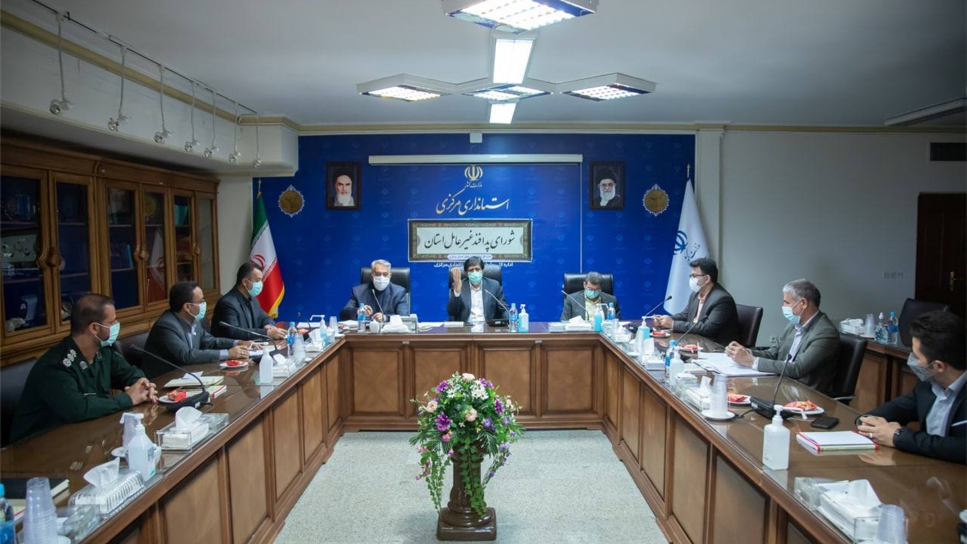 جلسه شوراي پدافند غير عامل  استان مركزي برگزارشد