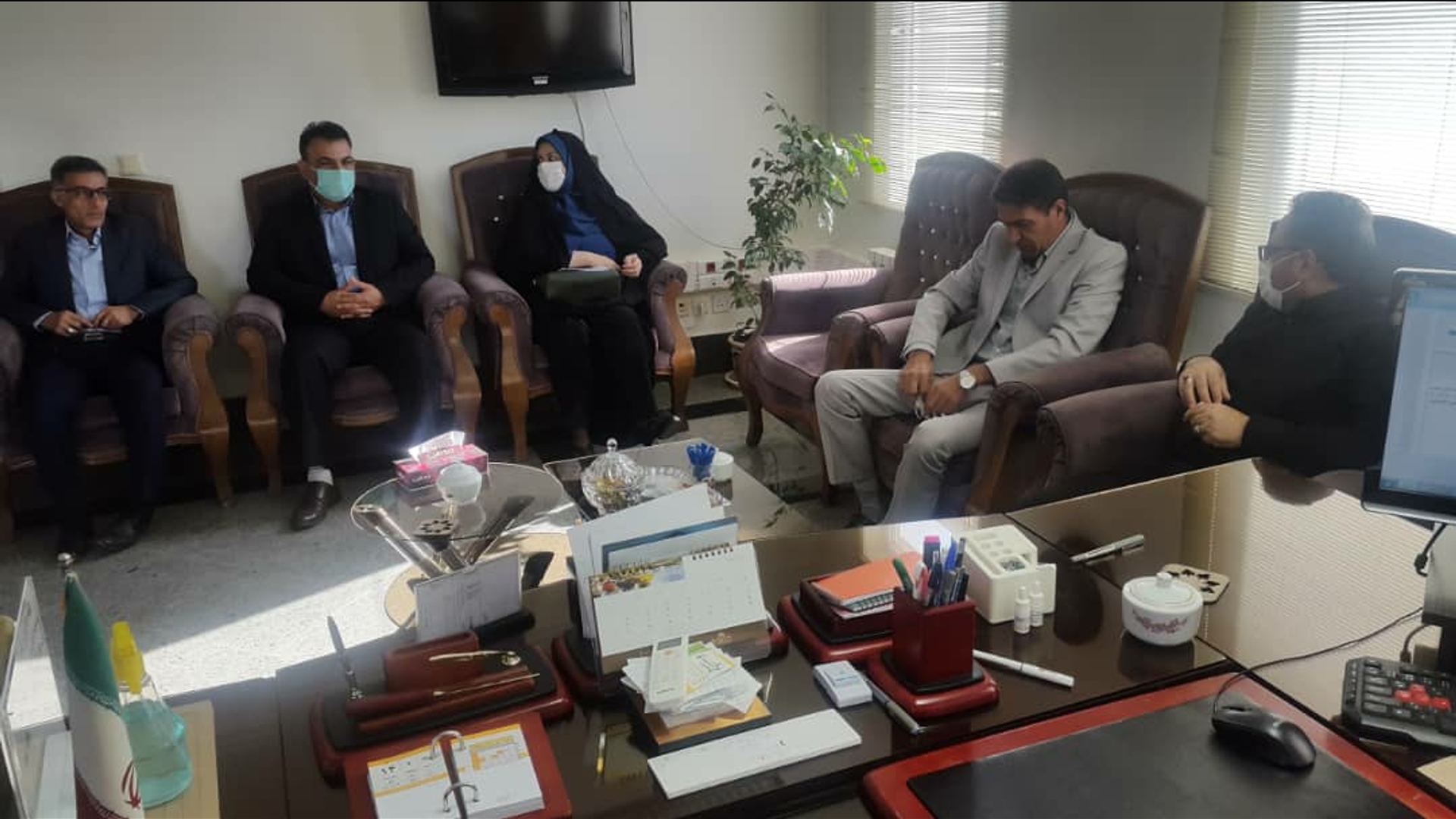 بازرسی از روند اجرای برنامه های ملاقات مردمی فرمانداری خنداب