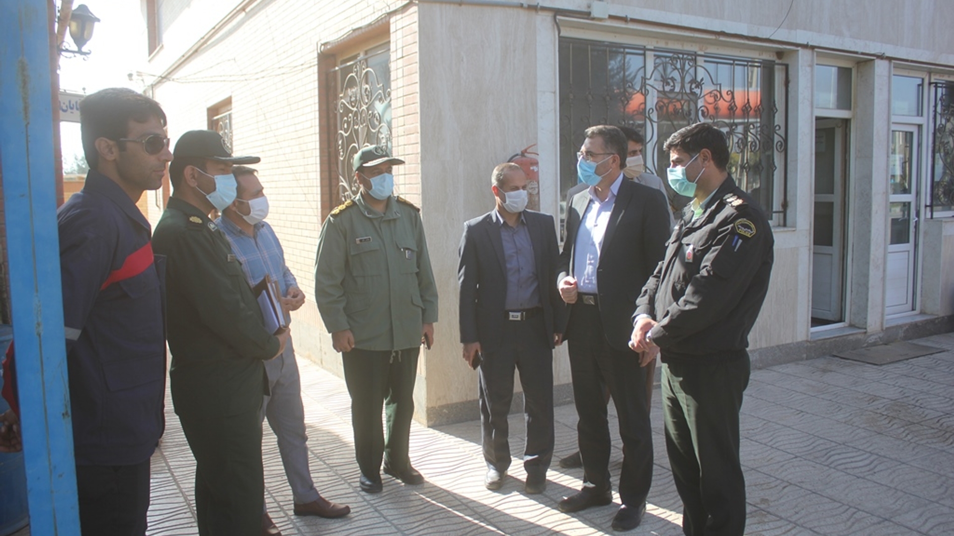 رزمایش خود حفاظتی ادارات و کارخانجات شهرستان خمین برگزار شد