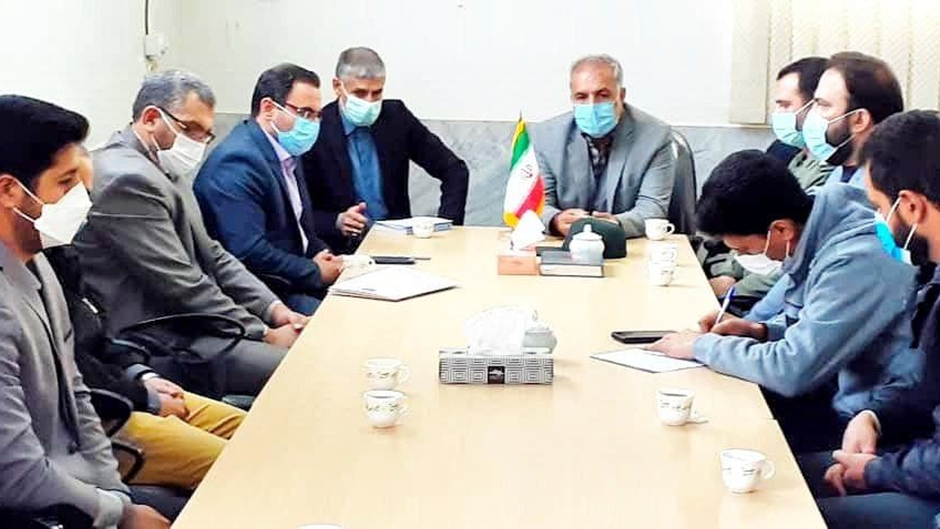 جلسه معارفه مهندس اصفهانی بعنوان شهردار جدید رازقان