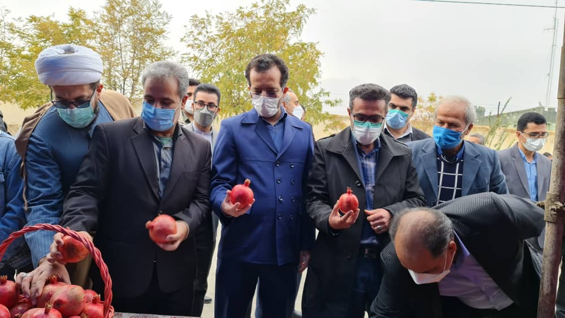 ناظری فرماندار شهرستان محلات، پاکپور مدیرکل دفتر روستایی و امور شوراهای استانداری......