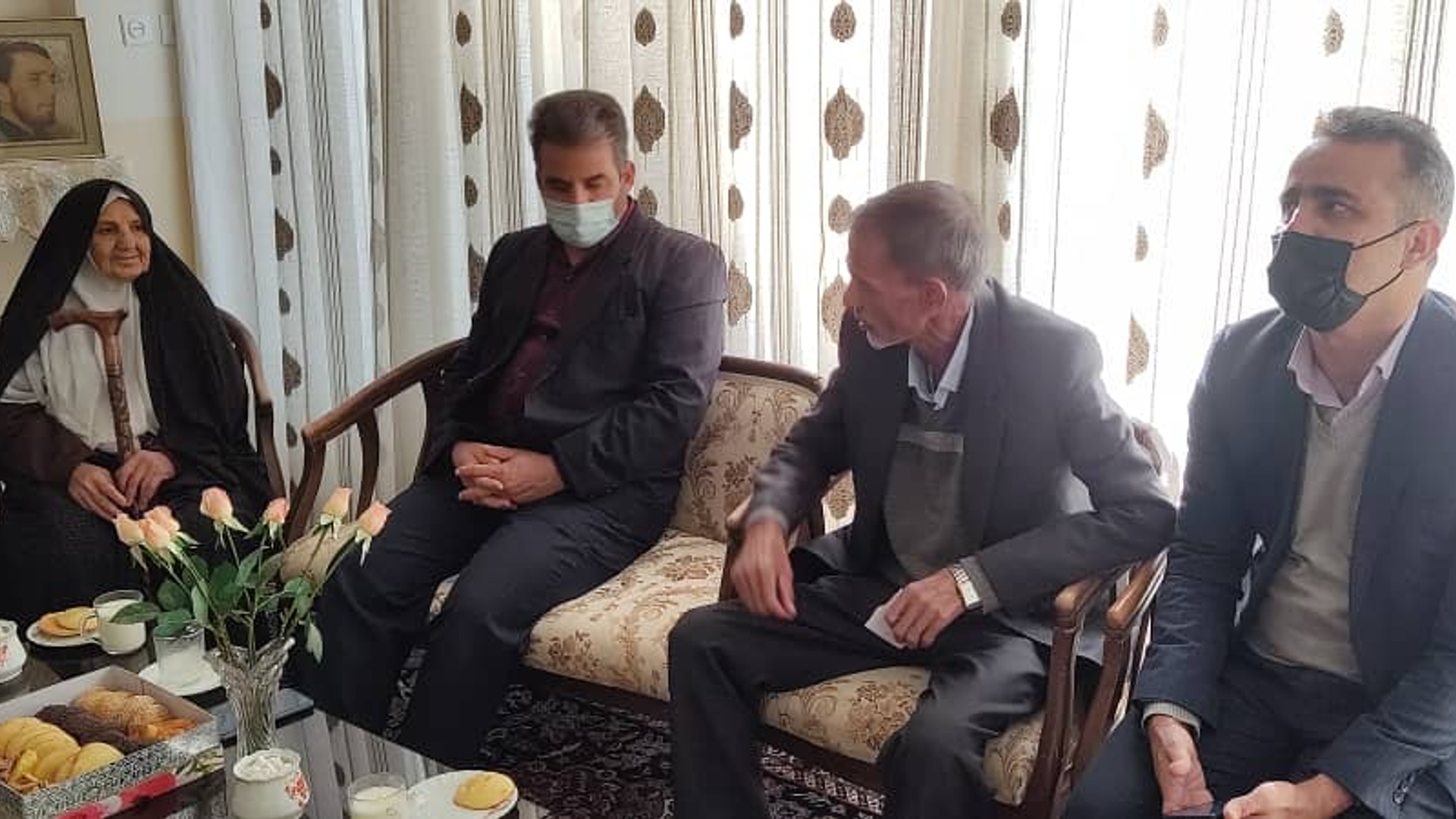 ✅ملاقات خانواده محترم شهدا