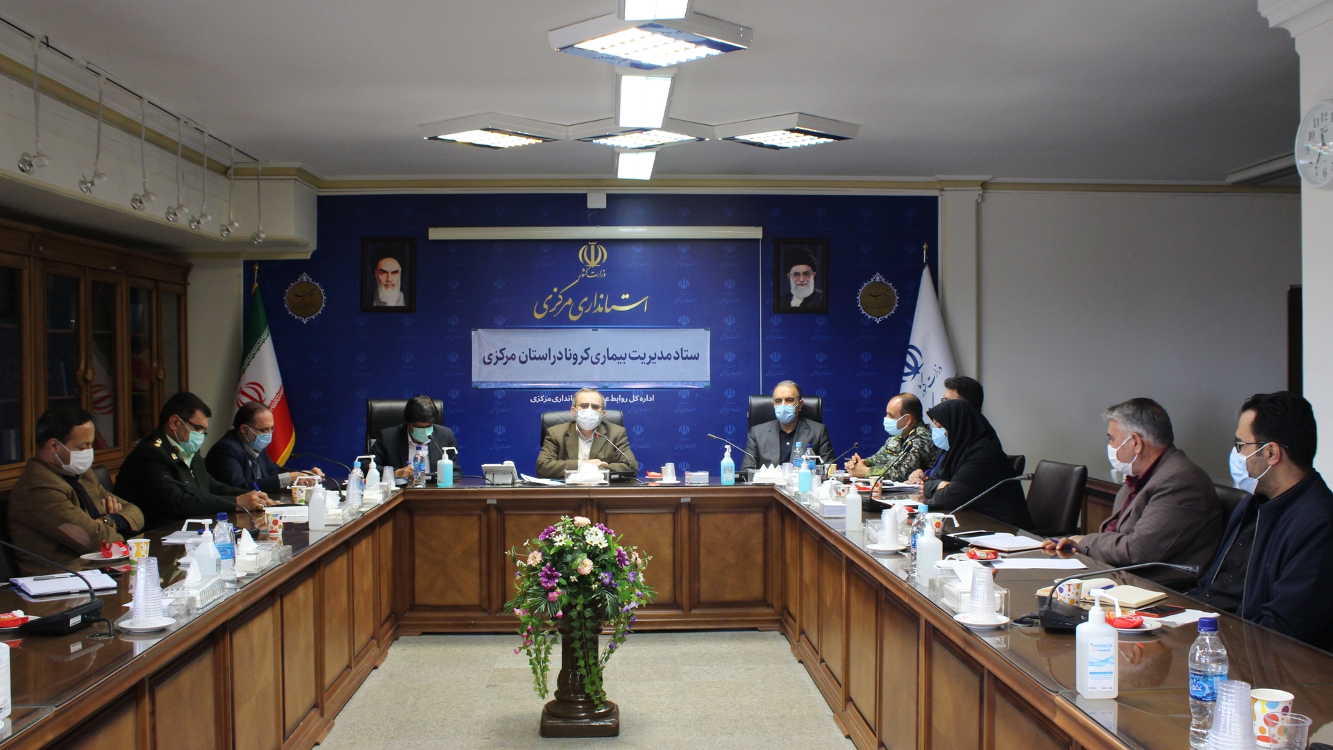 یکصد و هفدهمین جلسه قرارگاه پدافند زیستی با موضوع مقابله و کنترل ویروس کرونا