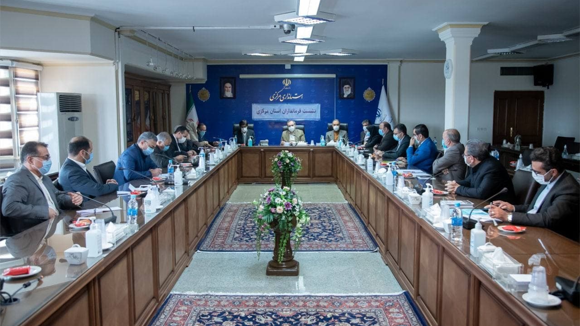 اولین نشست مشترک فرمانداران استان مرکزی با استاندار مرکزی