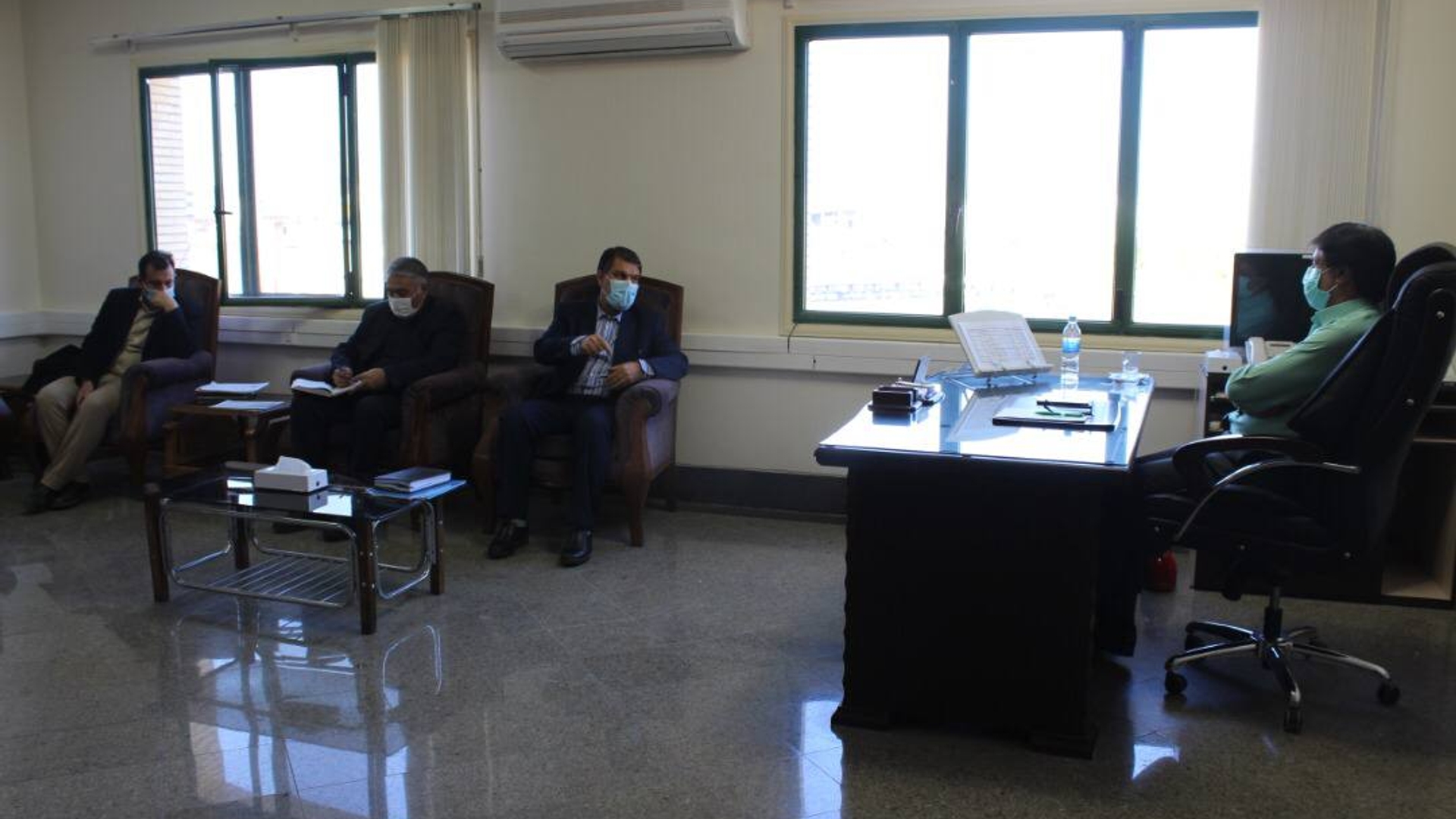 📌در جلسه اي به رياست معاون سياسي،امنيتي و اجتماعي استاندار مركزي با حضور مدير كل پدافند غیر عامل استانداری،مدیرکل آموزش و‌ پرورش استان و مسئولین مربوطه نحوه بازگشایی مدارس بررسي و پیگیری شد