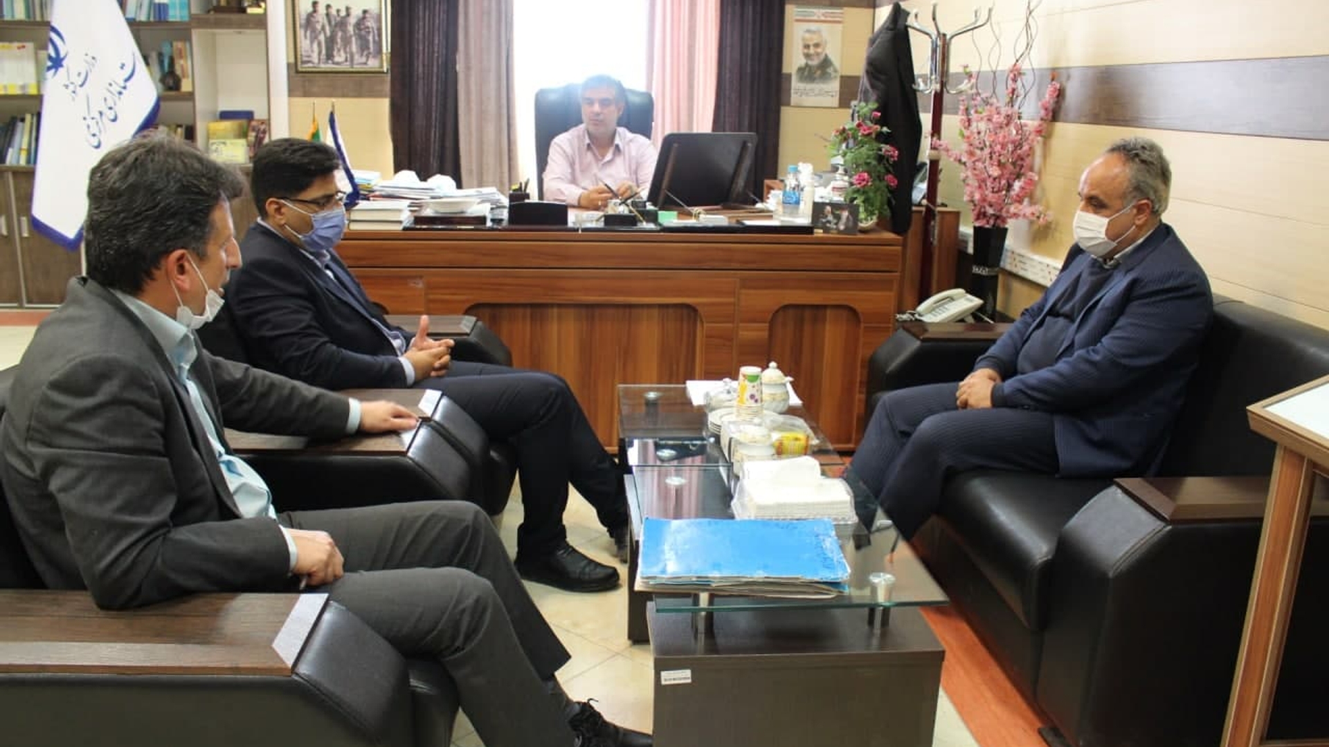 مشکلات املاک مدیریت درمان سازمان تامین اجتماعی استان  مورد بررسی قرار گرفت