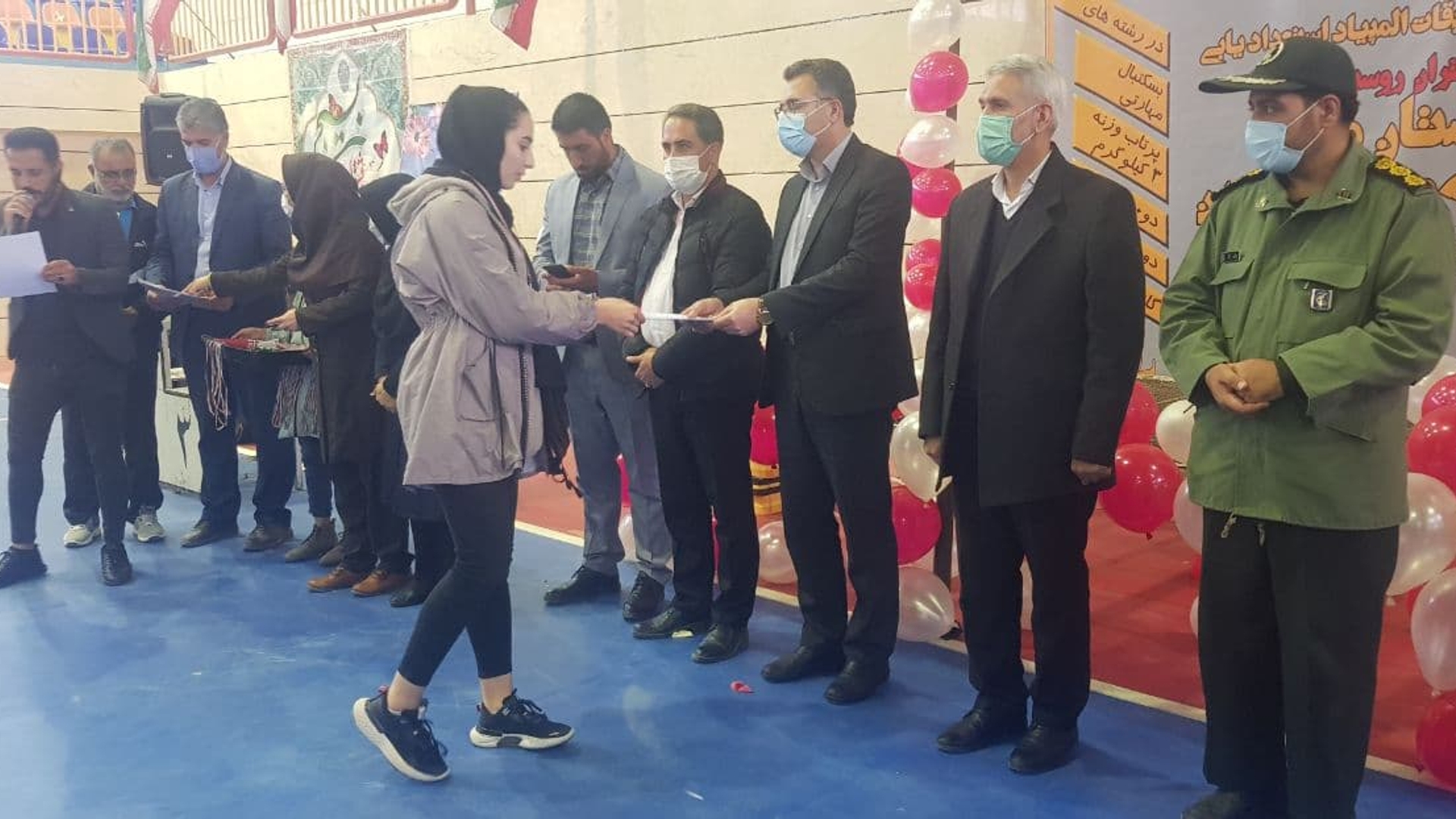 اختتامیه مسابقات بومی محلی بانوان استان مرکزی در شهرستان خمین برگزار شد