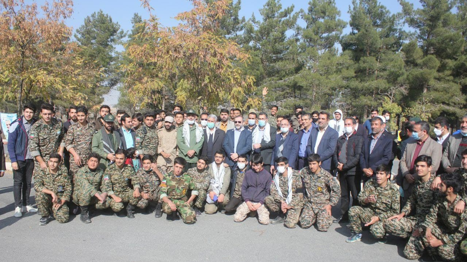 حضور مسئولان استانی در رزمایش فرهنگی ورزشی بسیج بمناسبت هفته بسیج