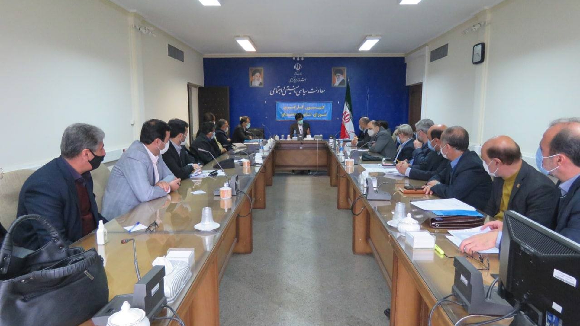 📌جلسه كميسيون كارگري استان مركزي به رياست معاون سياسي ، امنيتي و اجتماعي استاندار با حضور مديران و مسئولين مربوطه برگزار 
شد.