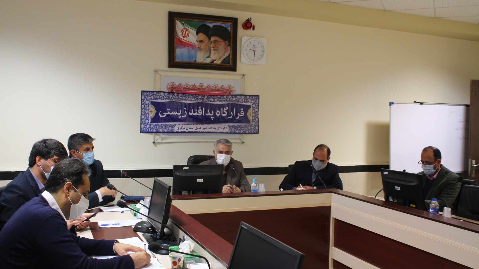 جلسه قرارگاه پدافند زیستی