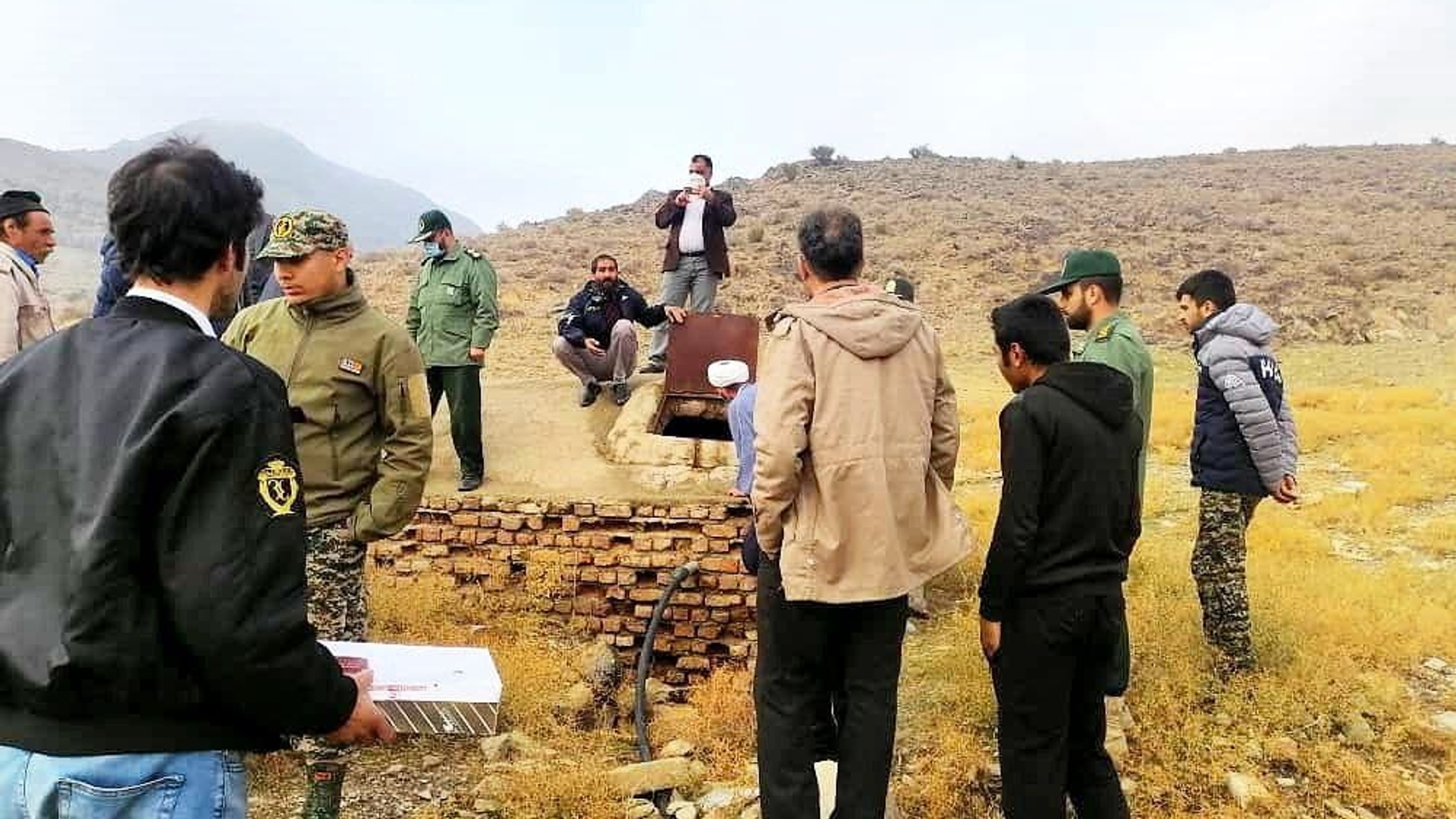 پروژه انتقال آب قشلاق نظرلو از توابع بخش زاویه با حضور مهندس سلیمانی فرماندار شهرستان زرندیه ، جناب آقای توکلی نیا سرپرست بخشداری زاویه