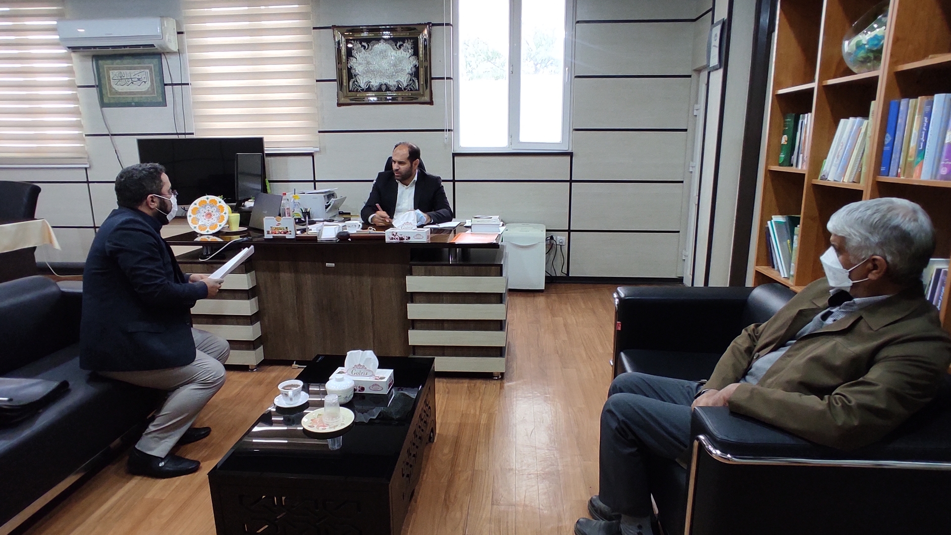 ✅جلسه با مدیران شرکت سیمرغ