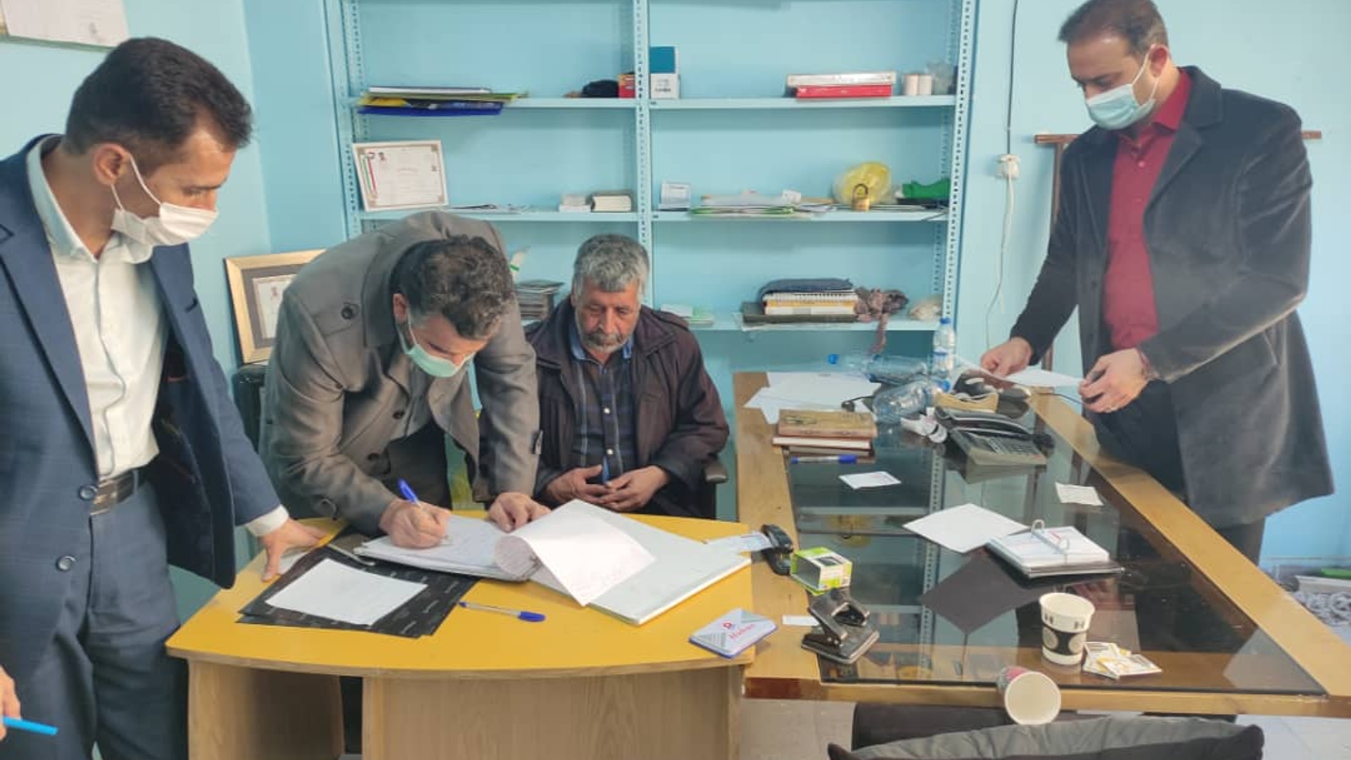 ✅گشت ویژه نظارت بر عملکرد دفاتر املاک شهرستان دلیجان