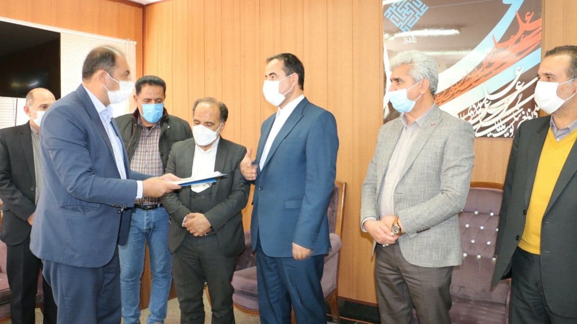 تودیع و معارفه سرپرست اداره آب و فاضلاب شهرستان