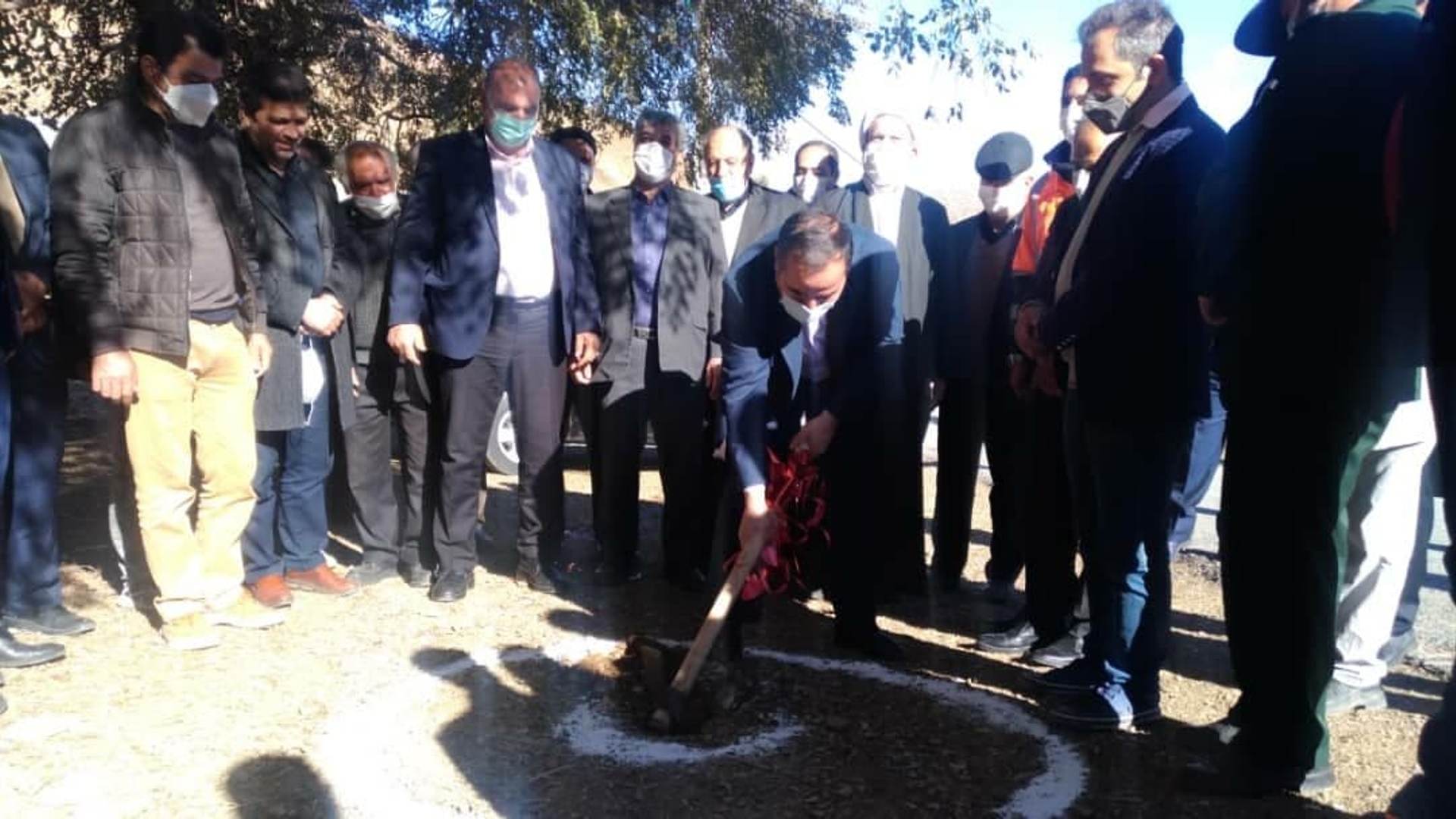 گاز رسانی به روستای سرآبادان