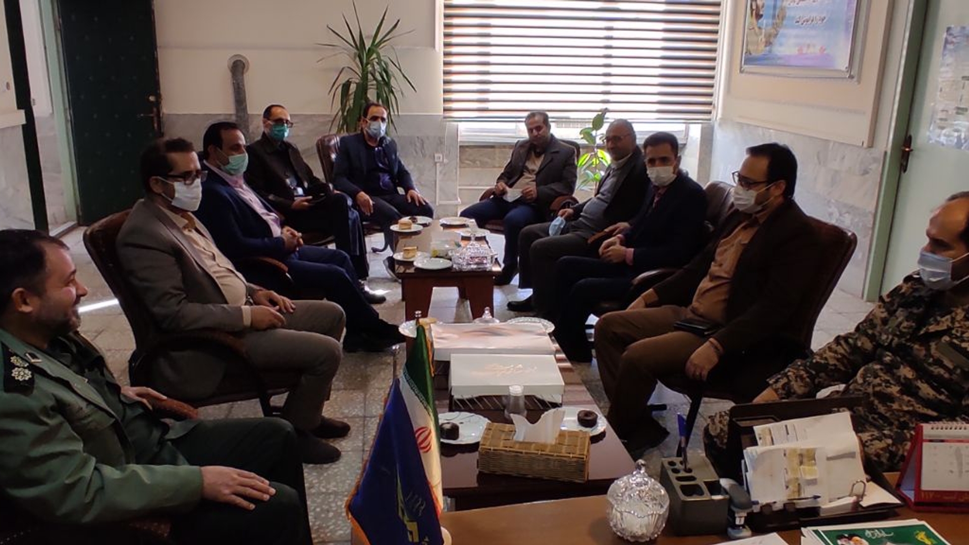 ✅دیداروگفتگوبااعضای سپاه