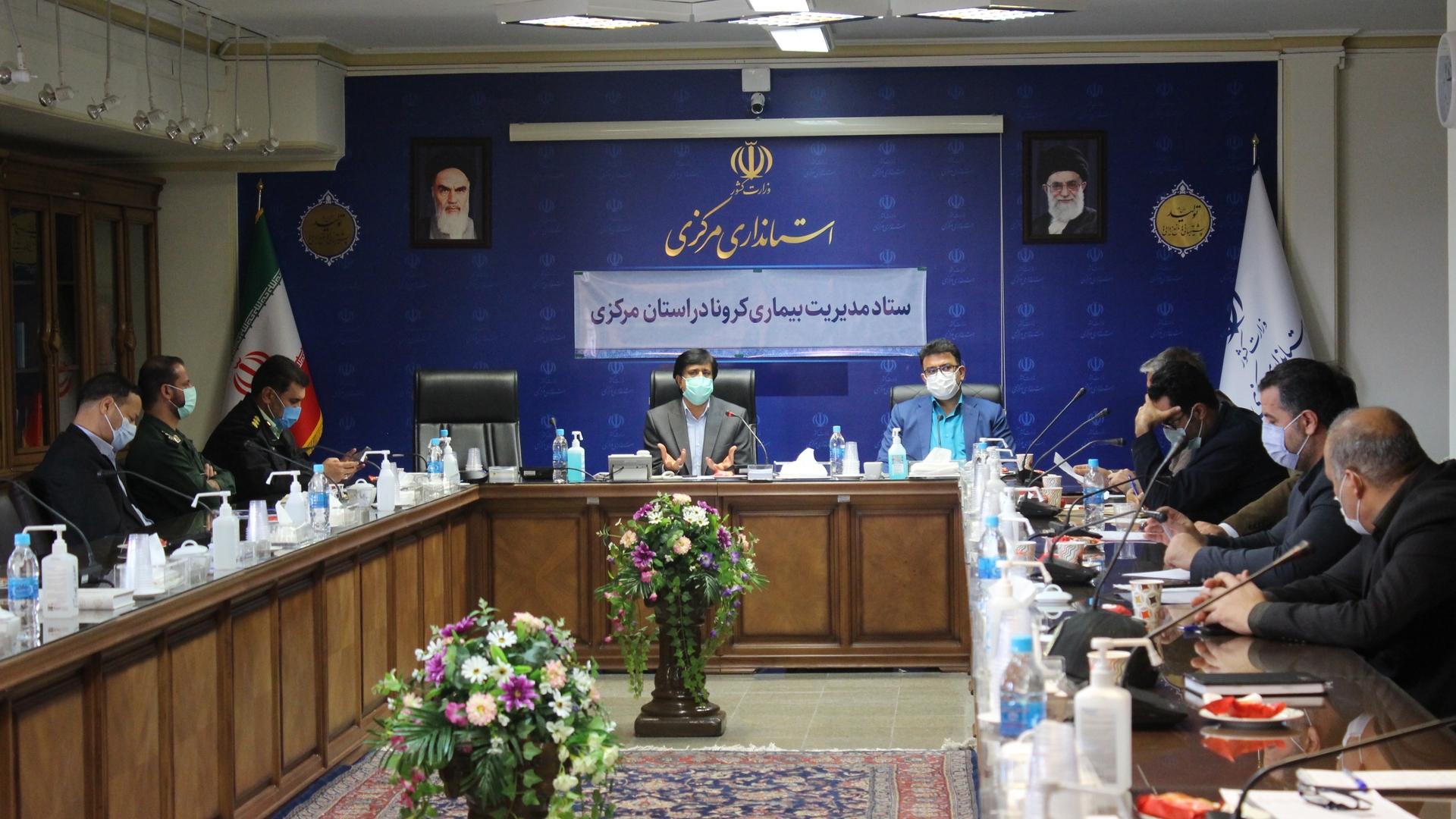 یکصد و نوزدهمین جلسه قرارگاه پدافند زیستی با موضوع مقابله و کنترل ویروس کرونا