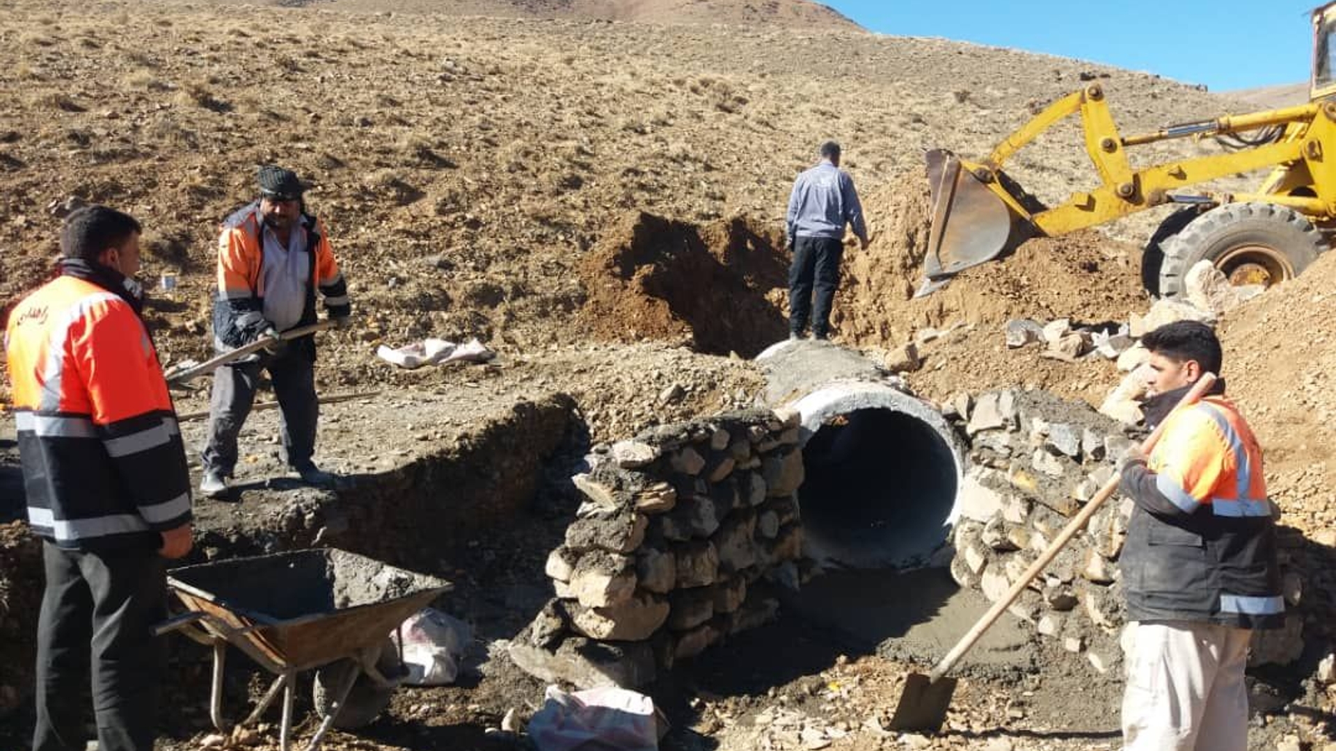 ⭕️⭕️⭕️بهره برداری از پروژه مسیر آسیب دیده در سیل سال ۹۸  در محور لنجاب علیا