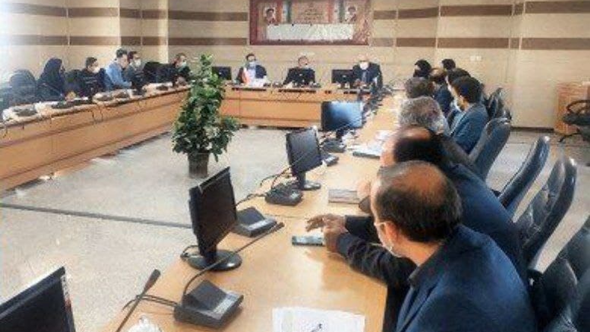 جلسه کمیته برنامه ریزی شهرستان به ریاست مهندس سلیمانی فرماندار شهرستان زرندیه