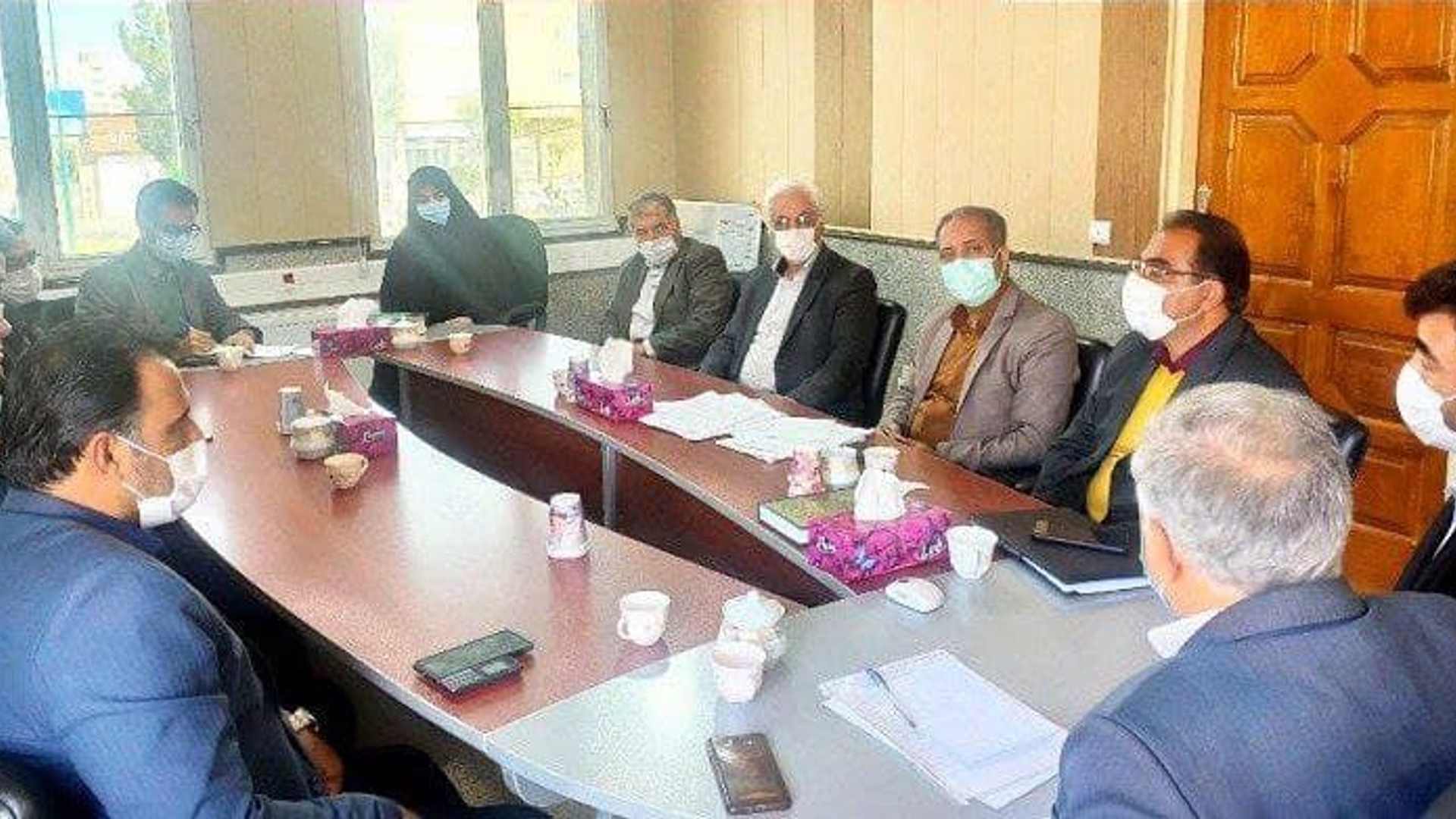 ریاست مهندس سلیمانی فرماندار شهرستان زرندیه