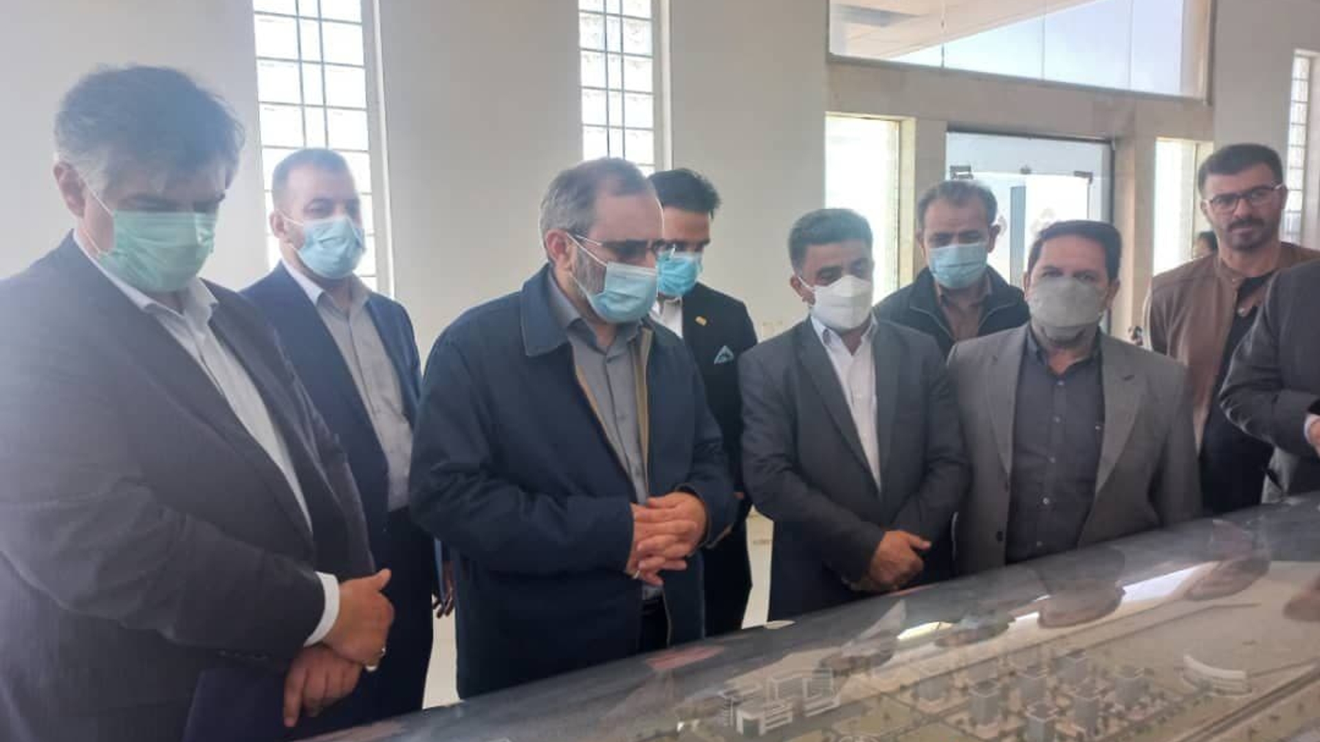 بازدید از شهرک سرمایه گذاری موسوم به شهرک مبل در شهرستان زرندیه