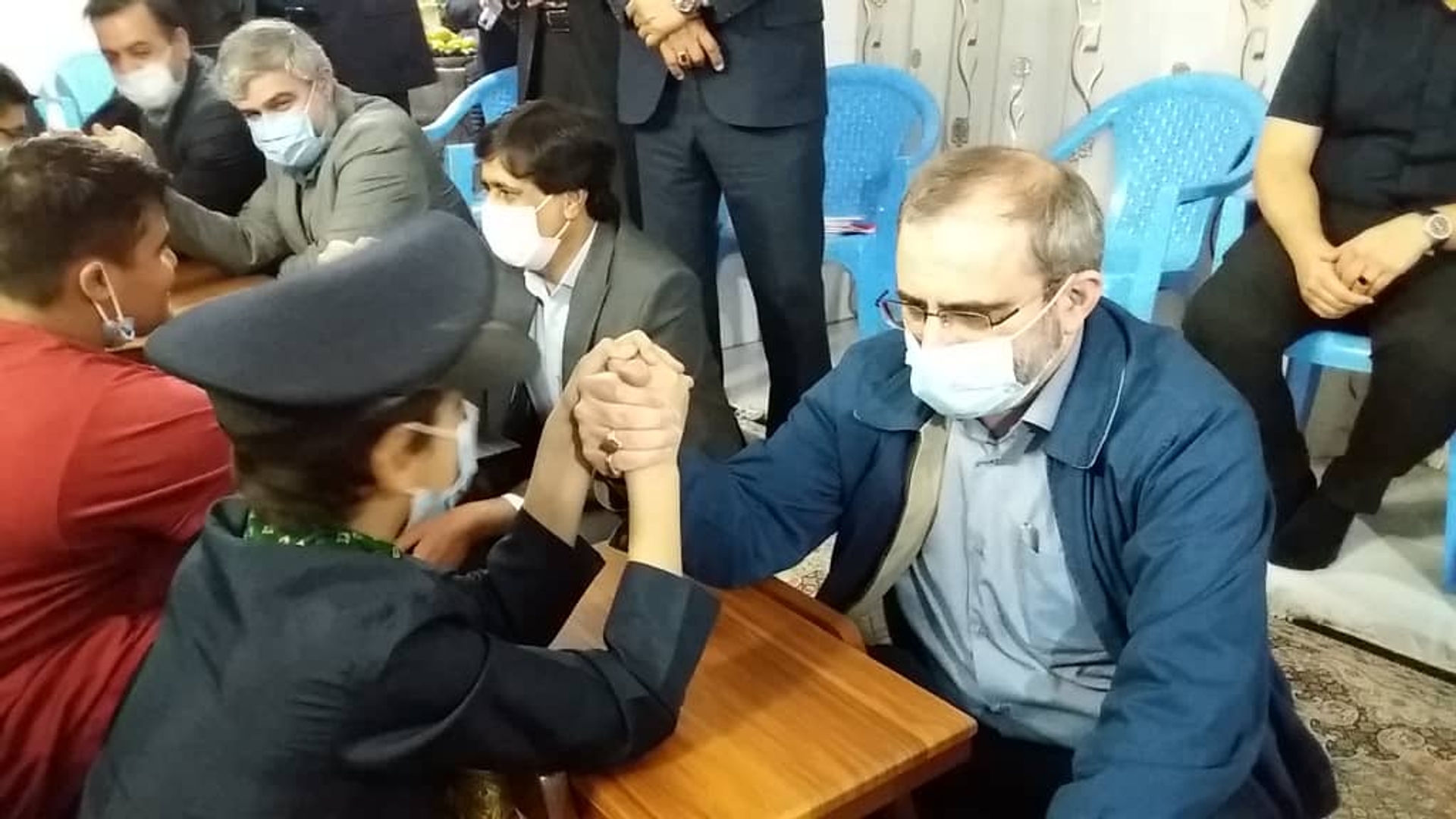 استاندار و جمعی از مدیران استان میهمان کودکان مؤسسه خیریه امام رضا (ع) شدند