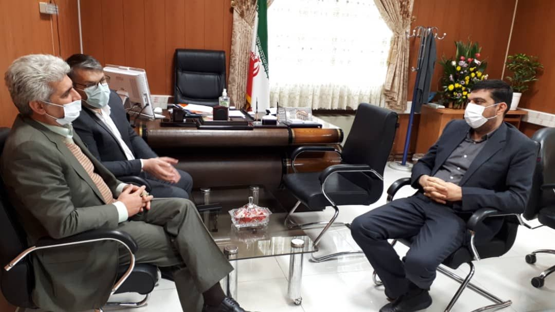 نشست مدیرعامل شرکت آب و فاضلاب استان مرکزی با سرپرست فرمانداری شهرستان اراک