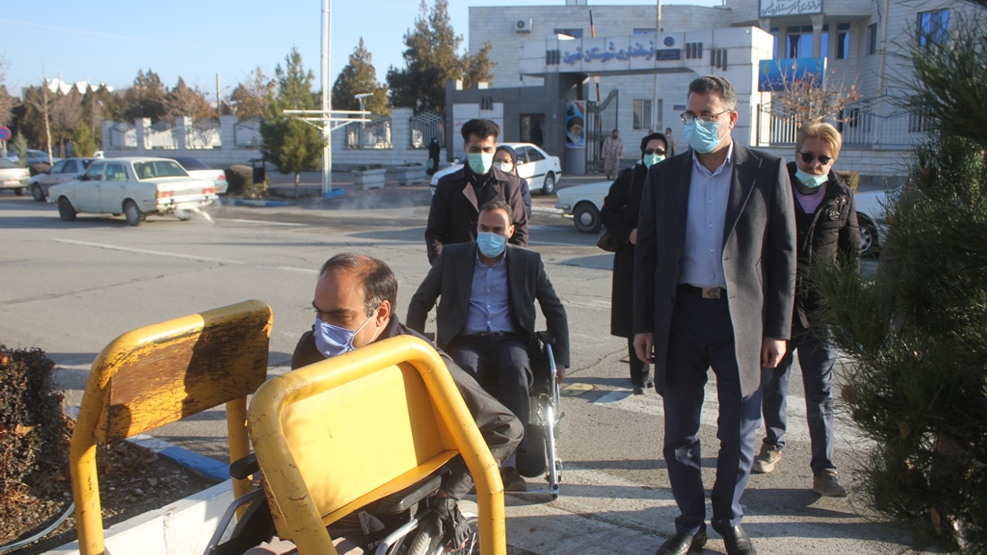 فرماندار از تعدادی از ادارات شهرستان خمین بازدید کرد