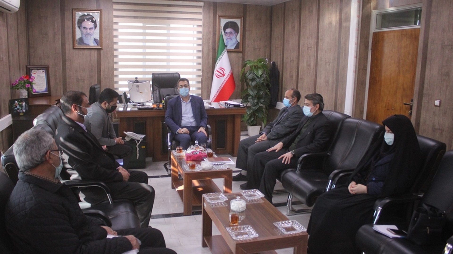 جلسه شوراي مشورتي ايثارگران شهرستان خمين برگزار شد .