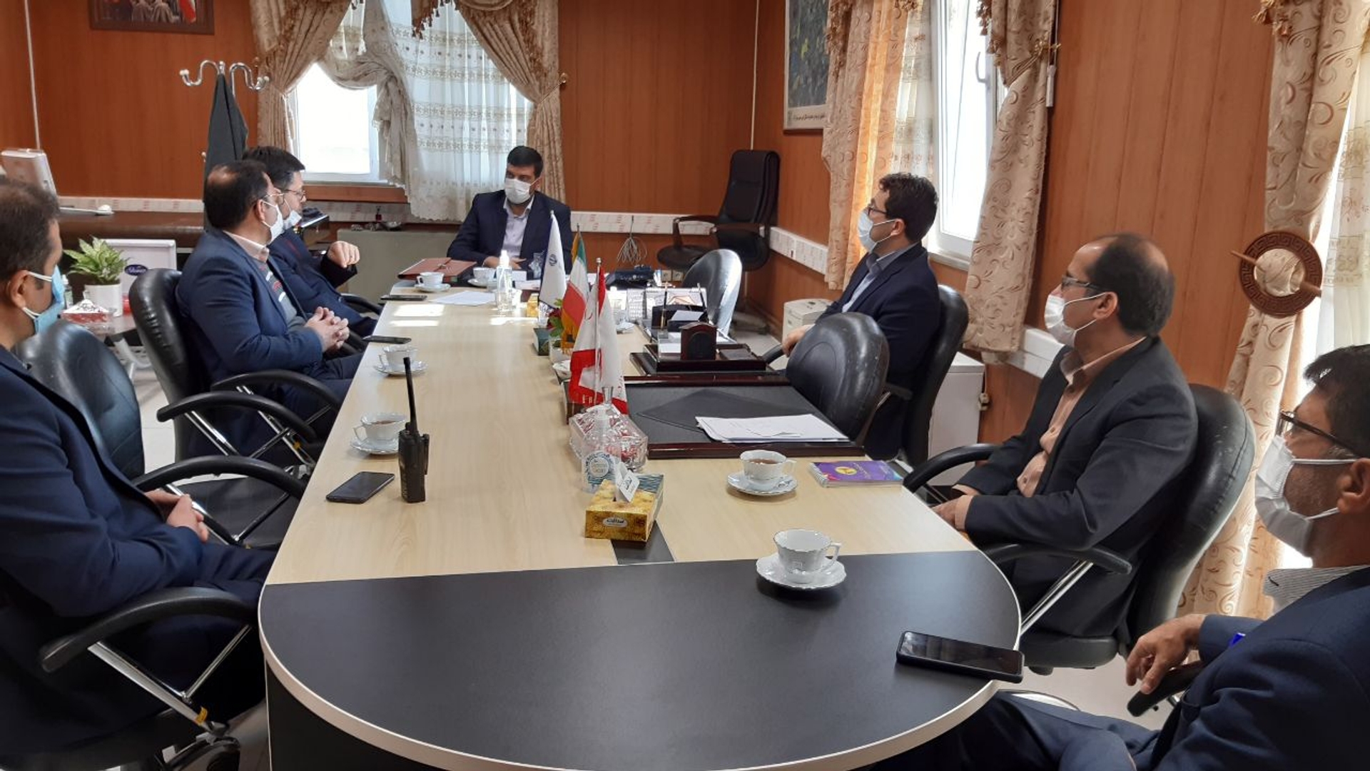 دیدار مدیر عامل شرکت برق منطقه مرکزی با سرپرست فرمانداری شهرستان اراک