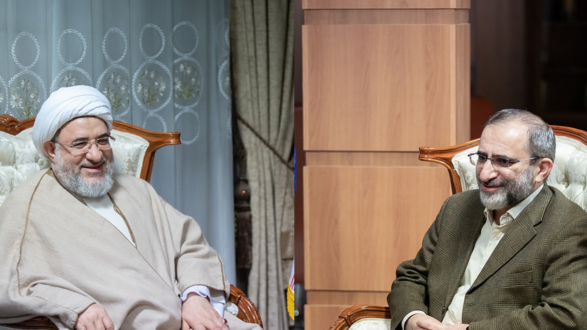 حضور حضرت آیت‌الله اراکی در استانداری مرکزی