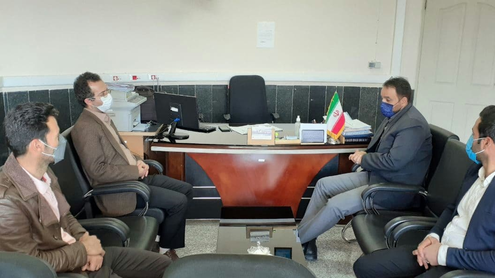 بازدید مدیرکل دفتر امور روستایی و شوراها از مجموعه بخشداری قره کهریز