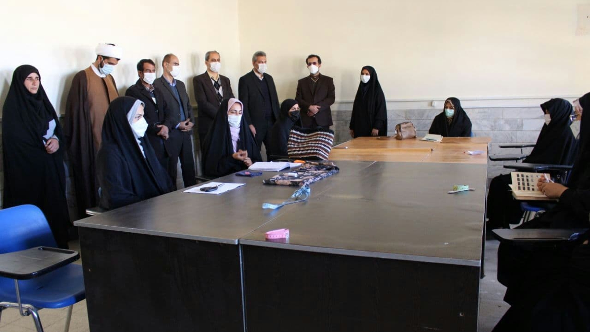 بازدید از مرکز فنی و حرفه ای  دو منظوره و سیار در بخش خنجین