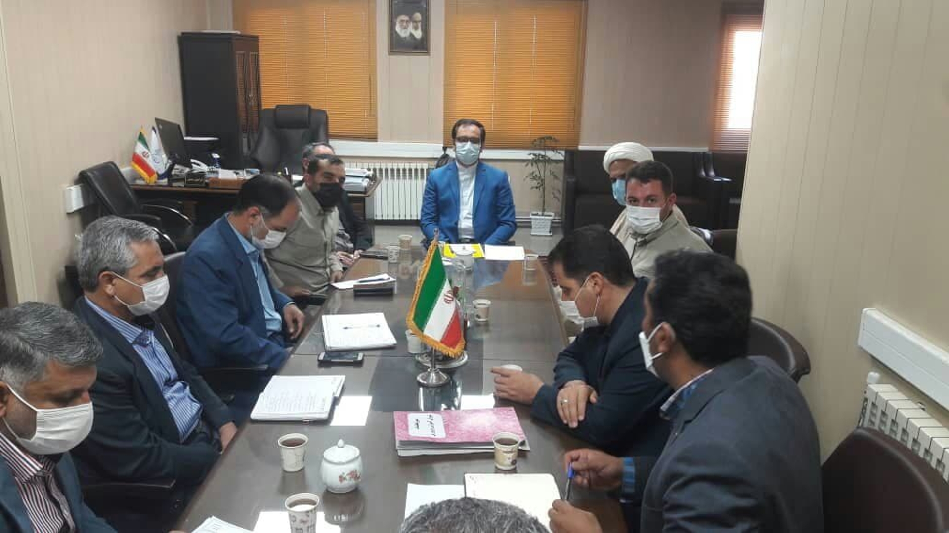 جلسه هماهنگی همکاری بنیاد علوی در حوزه آموزش و پرورش شهرستان