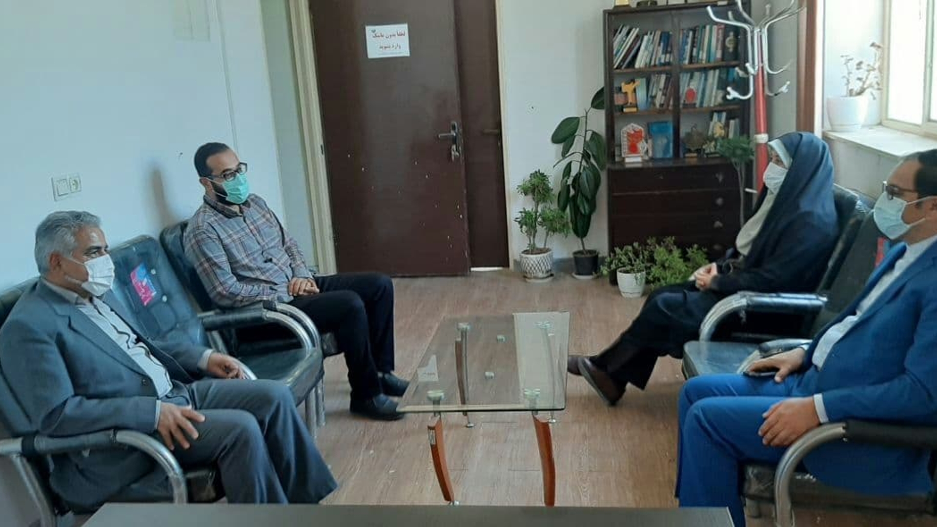 بازدید فرماندار شهرستان از اداره ورزش و جوانان شهرستان کمیجان