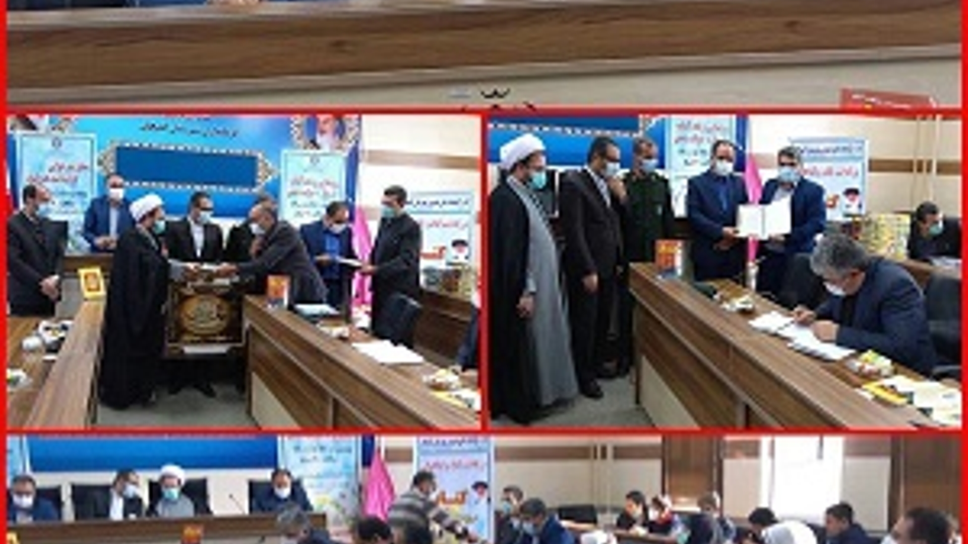 مراسم معارفه رئیس کمیته امداد شهرستان کمیجان