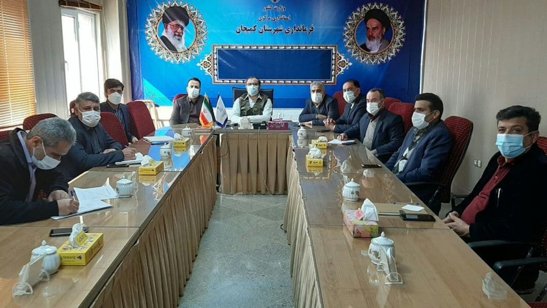 جلسه ستاد مدیریت بیماری کرونا شهرستان